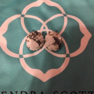 Kendra Scott howlite morgan studs
